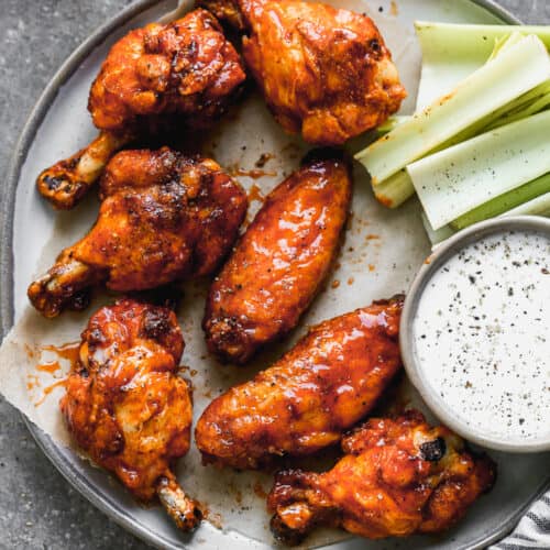Baked Buffalo Wings - Complete Comfort Foods