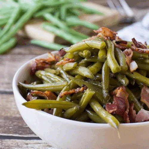 Fresh Snapped Green Beans Complete Comfort Foods